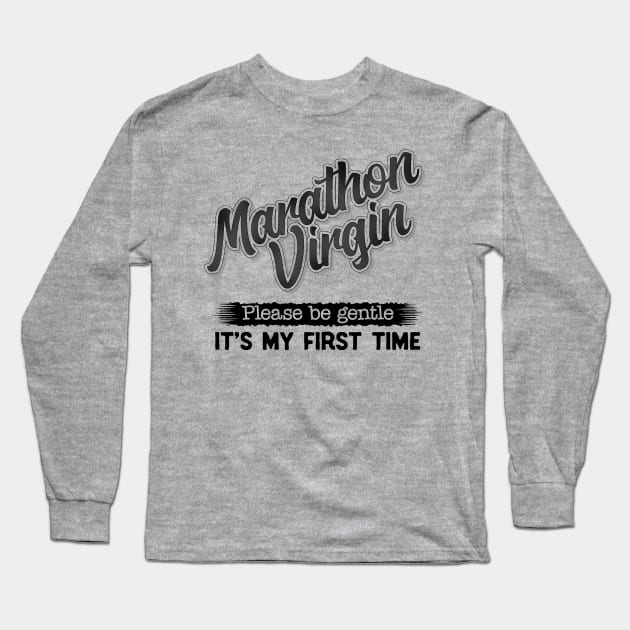 Marathon Virgin (Light Shirts) Long Sleeve T-Shirt by DCLawrenceUK